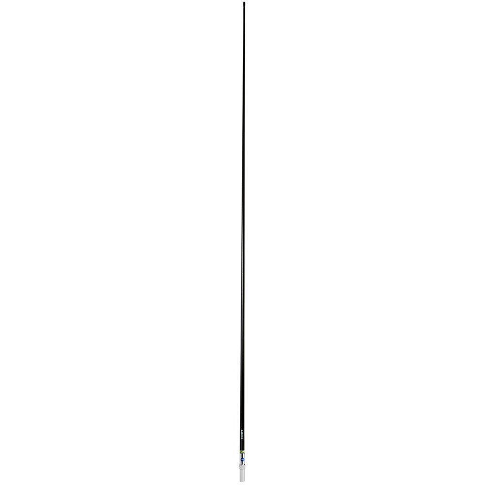 Scout 8' QuickFit Black VHF Antenna w/5M Cable + FME Quick 6 Foam Filled 6db Solid Brass  Copper Element [PF AN NVHF00042T]