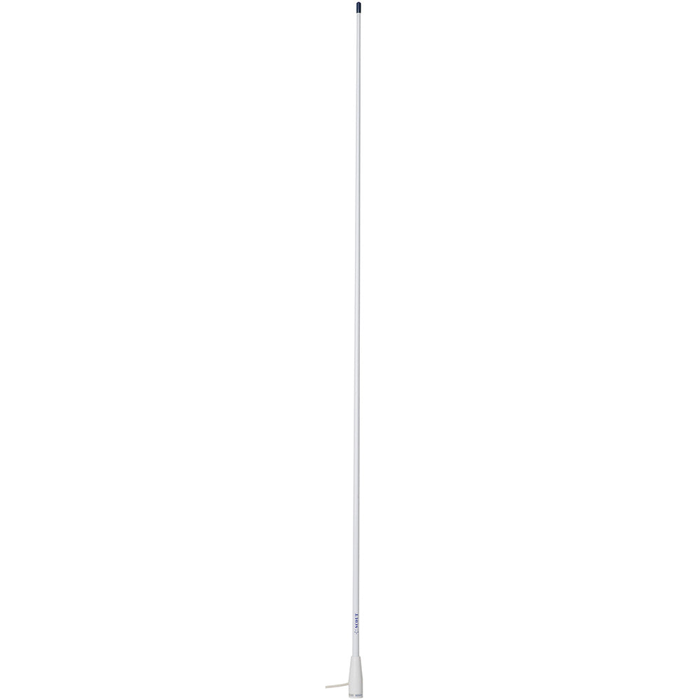 Scout 5' White VHF Antenna 3dB Nylon Ferrule w/5M RG-58 Coax KS-22 [PF AN NVHF00002T]