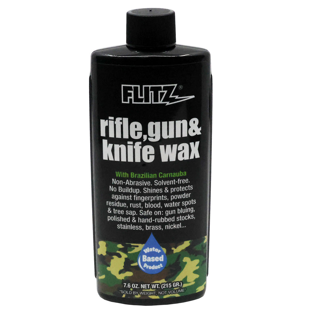 Flitz Rifle, Gun & Knife Wax - 7.6 oz. Bottle [GW 02785]